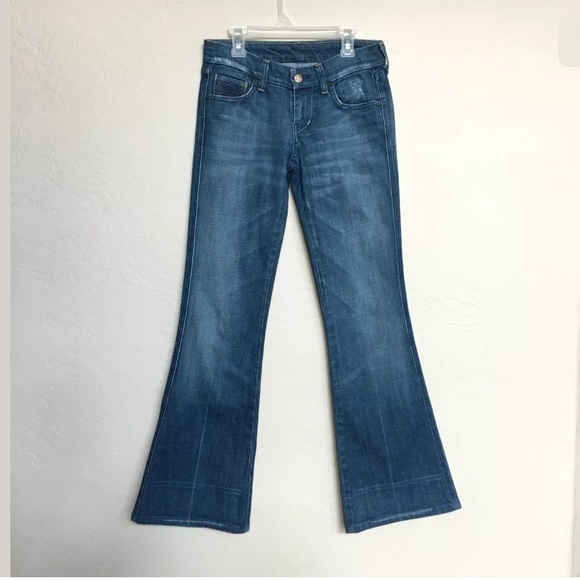 Bootcut wash dojo Dita flare jeans size 25 - Picture 2 of 6